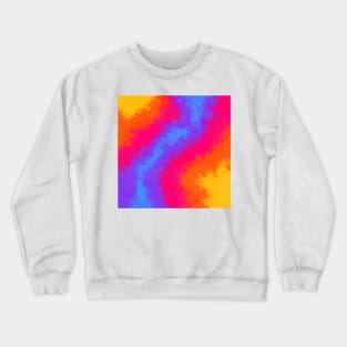 splattered tie dye-ish Crewneck Sweatshirt